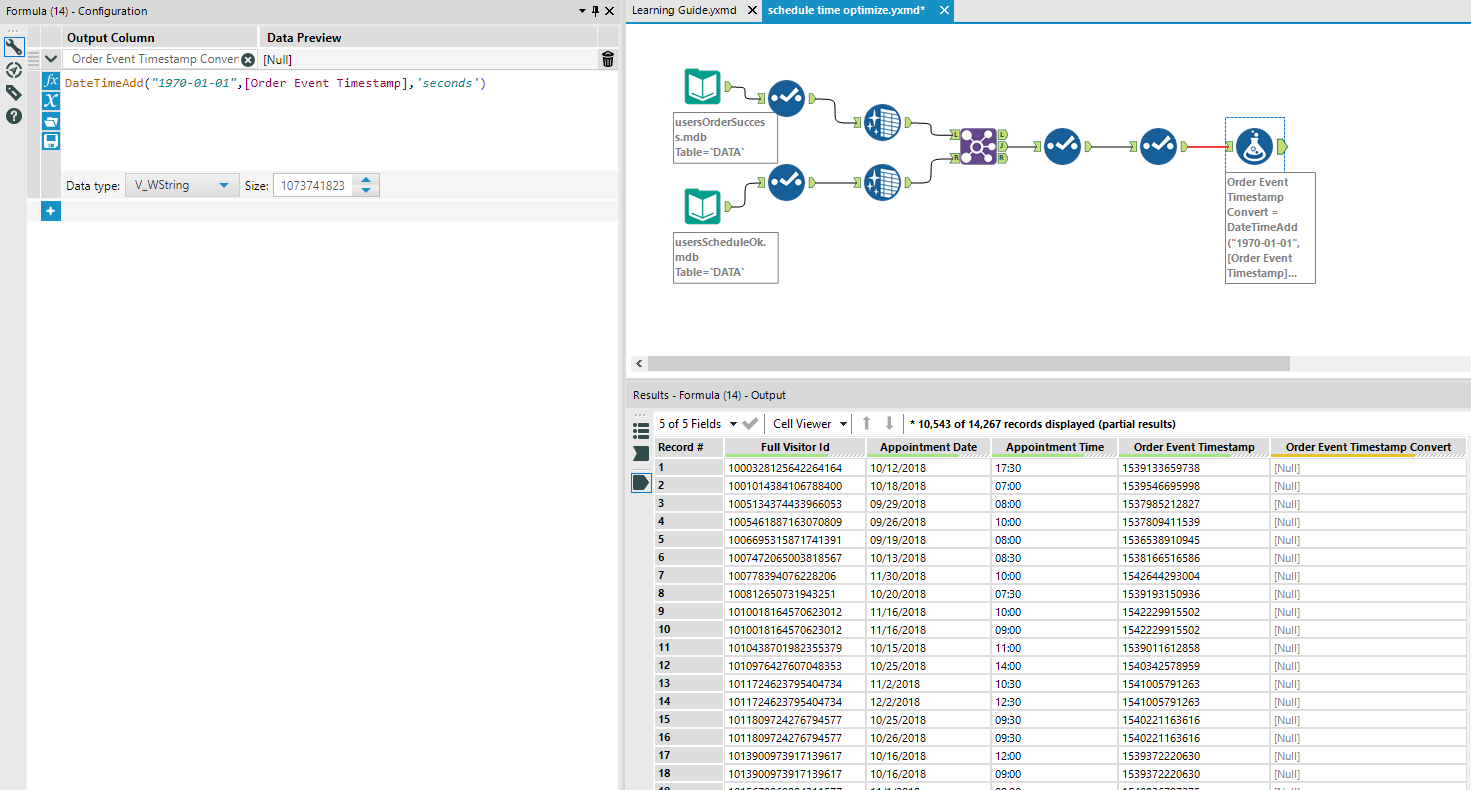 How to convert epoch to human readable date and ti... Alteryx Community